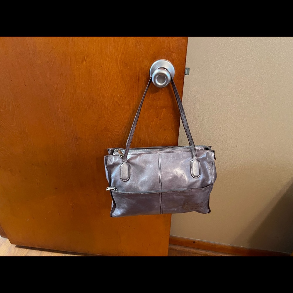 Like new gently used grey Hobo International bag.